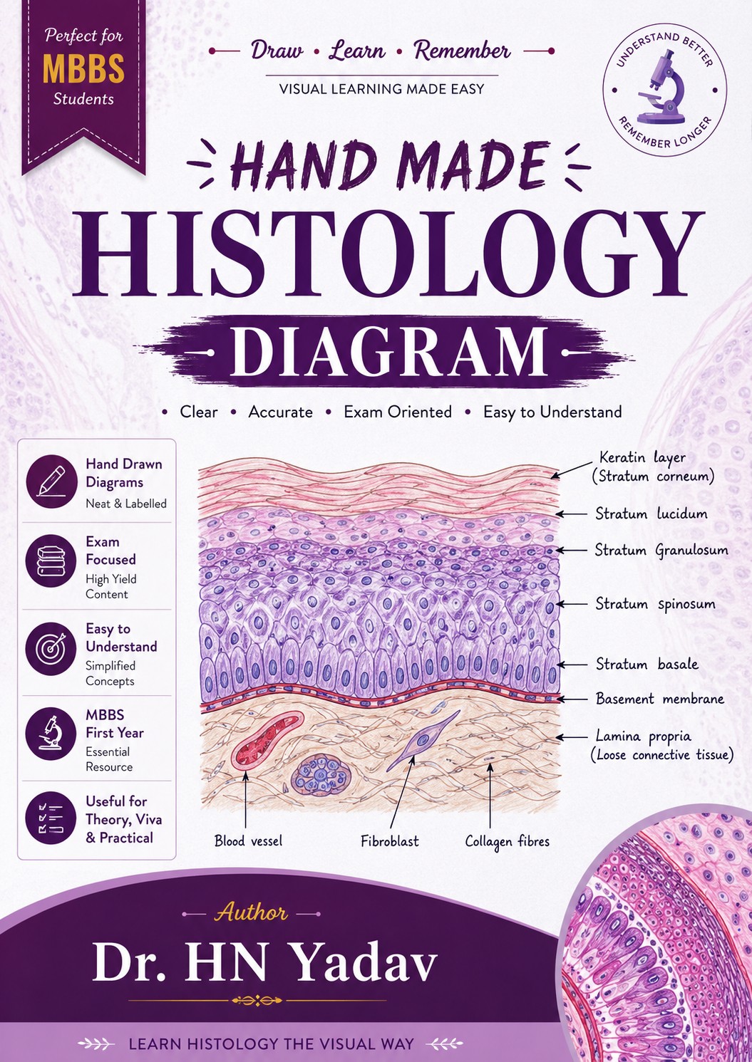 Handmade Histology Diagram Notes